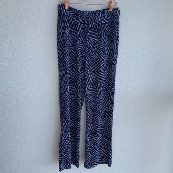 Karen Kane Boho Pull On Flowy Pants Boho Elastic Waist Small - Picture 1 of 5